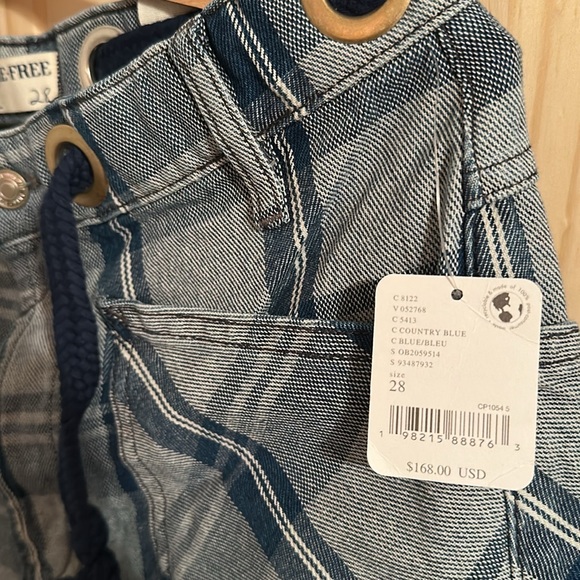 We the Free Moxie Plaid Pull On Jeans - Picture 12 of 12